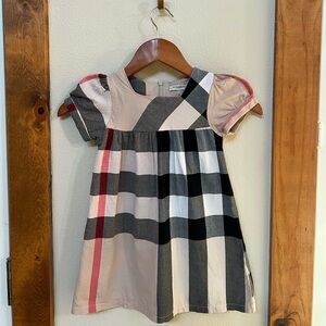 Girls’ Dress Tag says Burberry